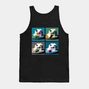 Persian Cat Pop Art - Cute Kitties Tank Top